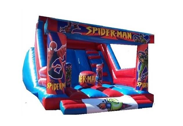 Hinchable Spiderman multiobstáculo